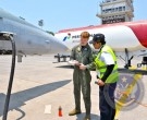 F/A-18 Hornet Mendarat di Surabaya
