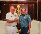 Komandan Armada Australia Perkuat Hubungan dengan Sahabat TNI-AL