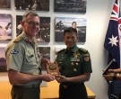 Aspam Kasad Tingkatkan Manfaat Pertukaraan Keterampilan Intelijen AD Indonesia dan Australia  