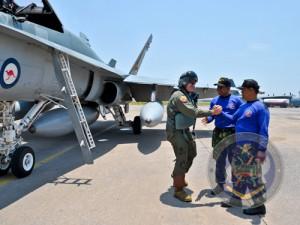 Hornet RAAF Transit SBY - Oct 2011