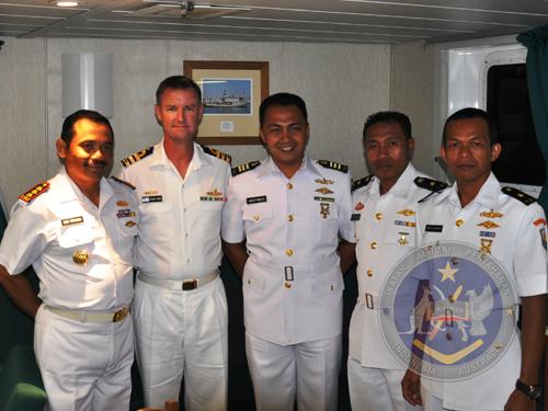 HMAS Melville to Cilacap