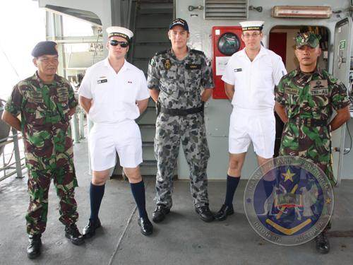 HMAS Melville to Cilacap